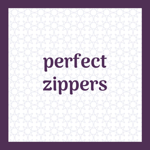 project kit: perfect zippers